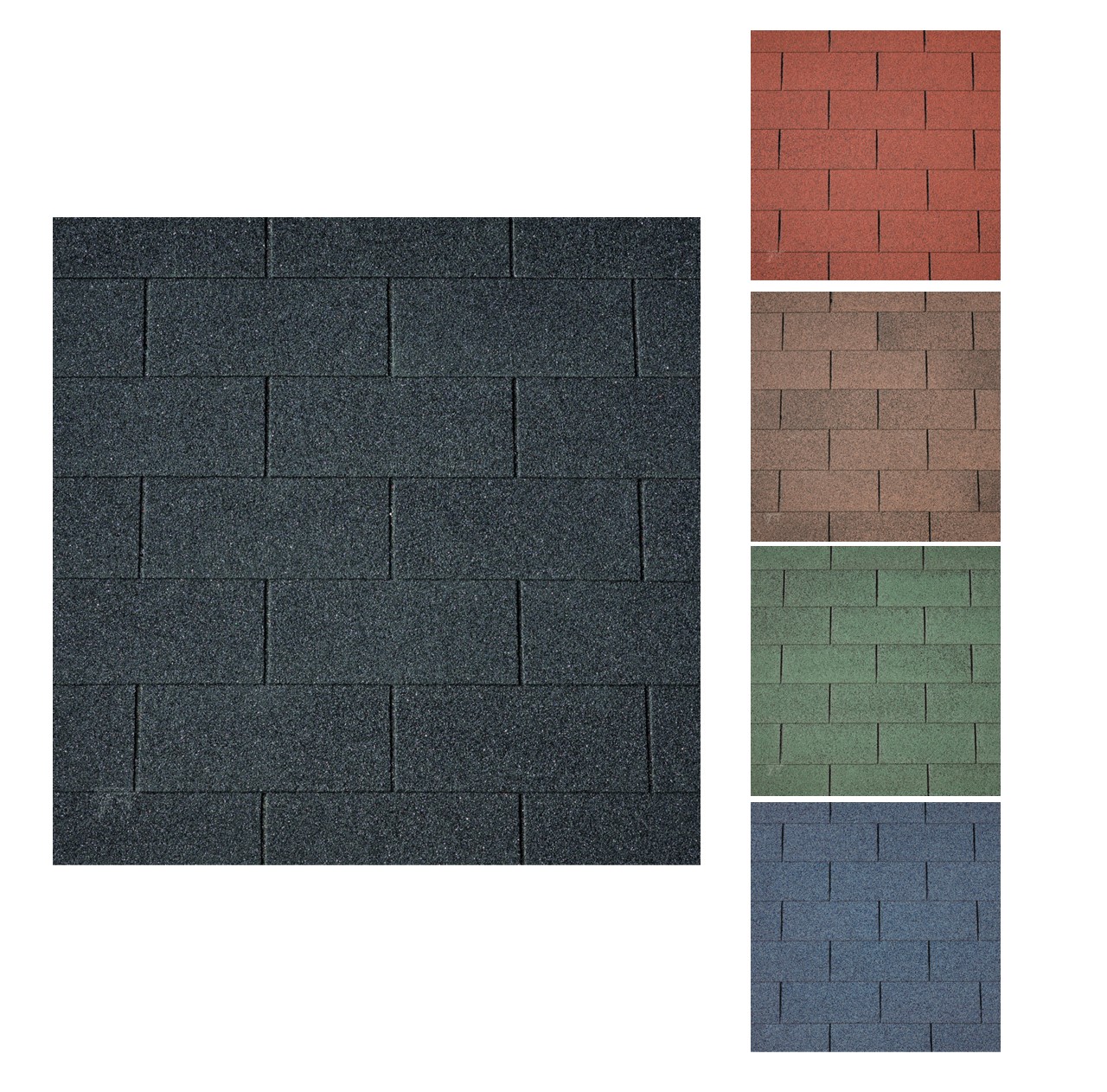 Dakshingles Recht – pak 3 m²