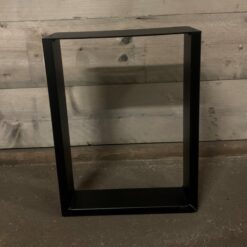 U poot Zwart klein voor bankje koker 20×80 mm